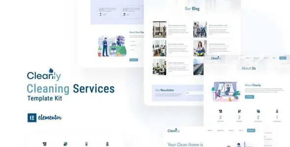 Cleanly โ Cleaning Service Elementor Template Kit